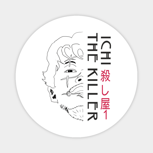 Ichi the Killer #2 Magnet by Charlie_Vermillion